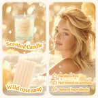Spa Gift Sets for Women - 9 Pcs Vanilla Bath Set with Tumbler, Perfect Birthday Gifts for Her, Mother, BFF, Sister
