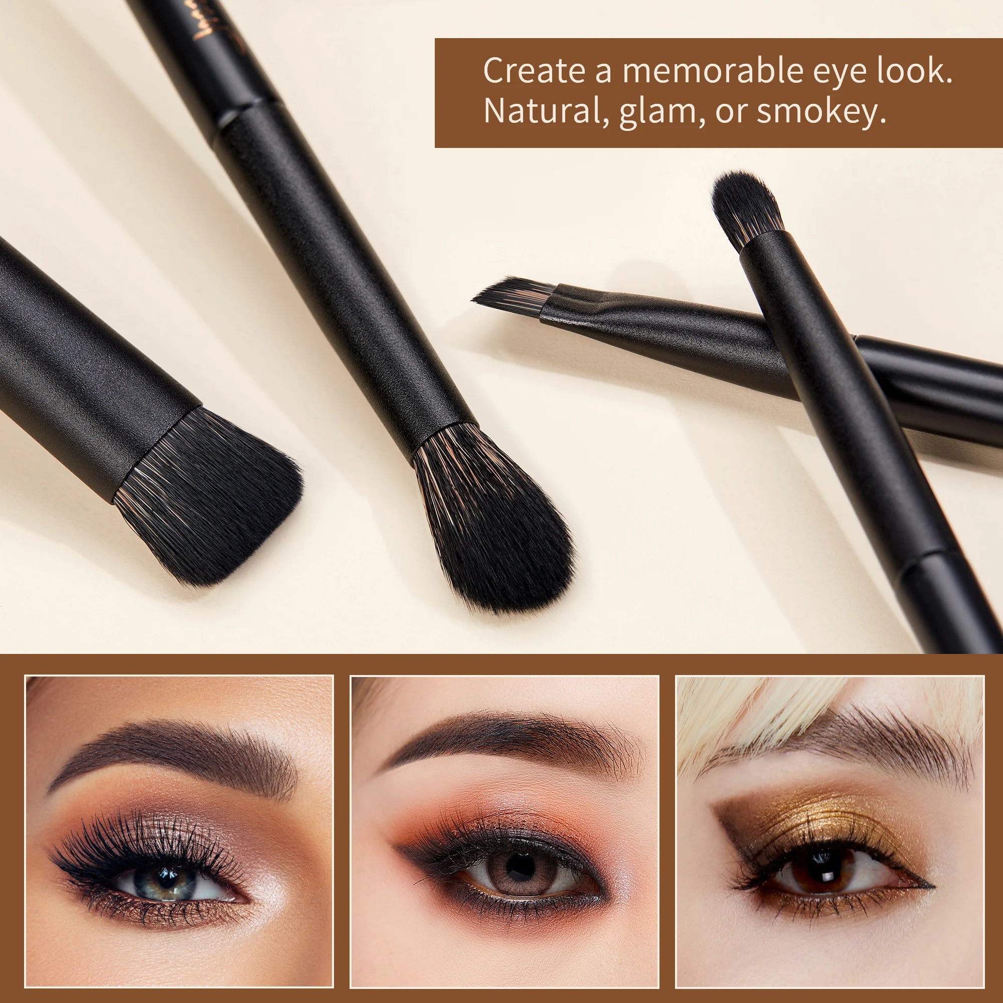 Makeup Brushes 14Pcs, Makeup Brushes Set Contour Foundation Powder Eyeshadow Highlight Blending Concealer Liner T336