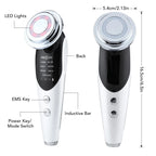 7 in 1 Face Lift Device - EMS RF Microcurrent Skin Rejuvenation, Facial Massager, Light Therapy, anti Aging /Wrinkle /Beauty Apparatus - Unisex