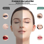 Integrated Makeup Storage Box with Light-Filling Mirror,Led Complementary Light Cosmetic Case,Makeup Storage Box with Led Light Mirror,Portable Cosmetics Case,Touch Control & Zipper Design (White)