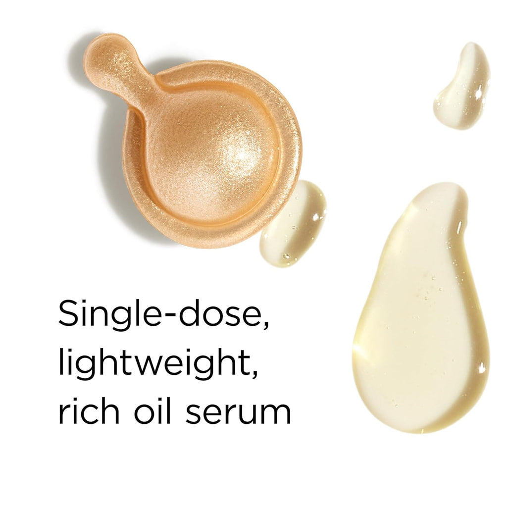 Advanced Ceramide Face Serum Capsules, Anti-Aging Skincare, Fragrance-Free Hydrating Formula for Radiant, Firm Skin, Nourishing and Strengthening