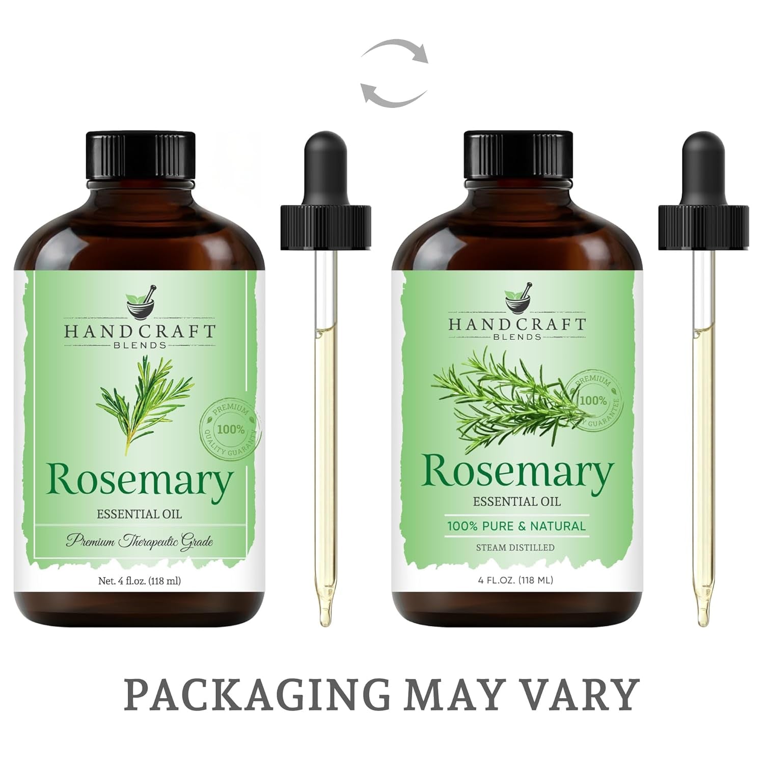 Handcraft Blends Rosemary Essential Oil - Huge 4 Fl Oz - 100% Pure and Natural -