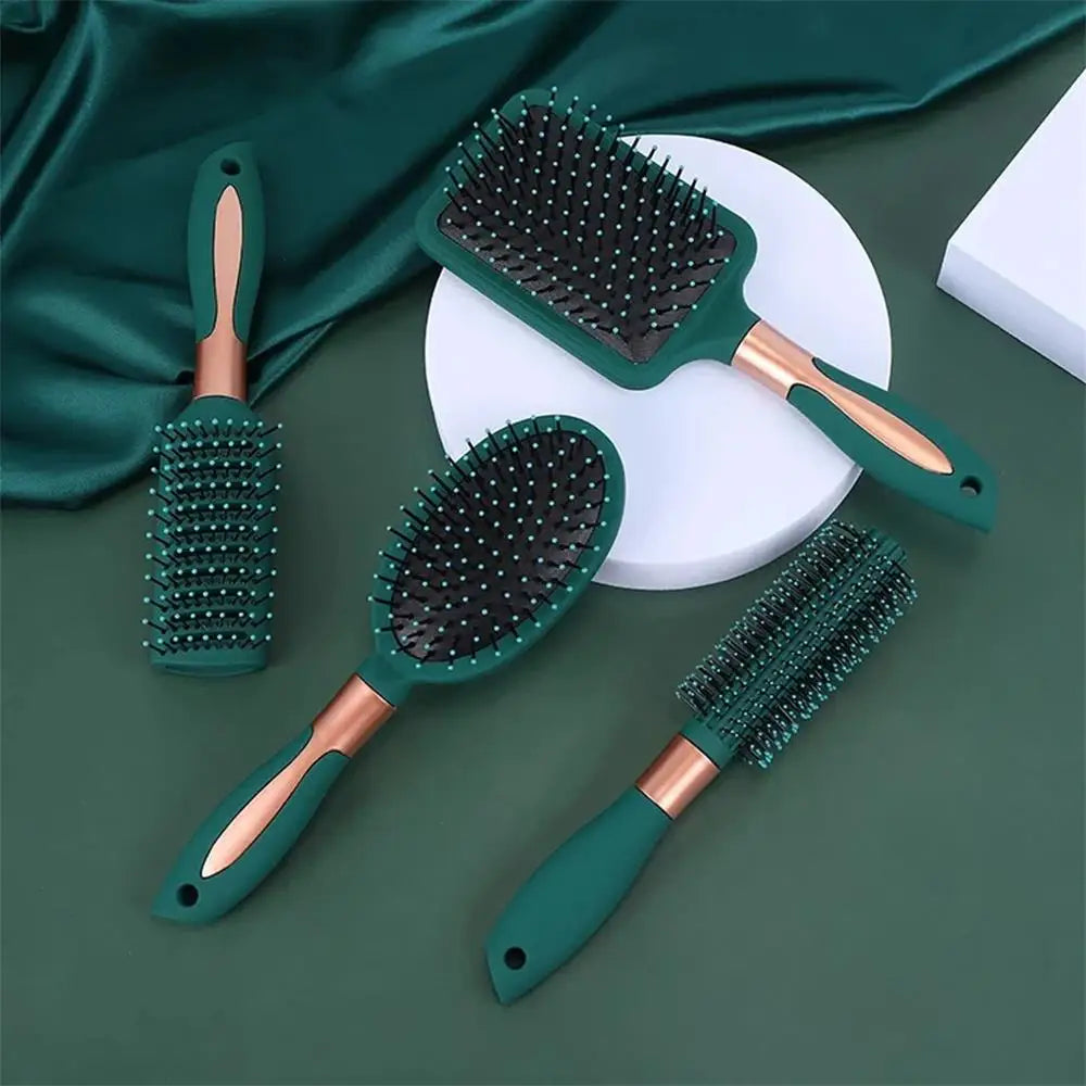 Hair Massage Air Cushioncomb Brush Scalp Hairbrush Detangle anti Static Salon SPA Hairdressing Styling Tool Oval Round