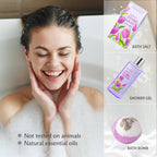 Spa Gift Basket, Mother'S Day Gift for Mom - 8 Pcs Tulip Scents Bath & Body Gift Set for Women, Spa Gift Kit, Birthday Gifts, Self Care, Pampering Gifts for Her, All Occasion Holiday Present