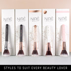 Beauty 15Piece Award Winning Professional Makeup Brush Set: Vegan Makeup Brushes with Case, Makeup Sponge, Brush Cleaner, Guide, Gift Box