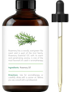 Handcraft Blends Rosemary Essential Oil - Huge 4 Fl Oz - 100% Pure and Natural -