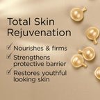 Advanced Ceramide Face Serum Capsules, Anti-Aging Skincare, Fragrance-Free Hydrating Formula for Radiant, Firm Skin, Nourishing and Strengthening