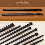 Makeup Brushes 14Pcs, Makeup Brushes Set Contour Foundation Powder Eyeshadow Highlight Blending Concealer Liner T336