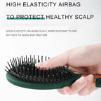 Hair Massage Air Cushioncomb Brush Scalp Hairbrush Detangle anti Static Salon SPA Hairdressing Styling Tool Oval Round