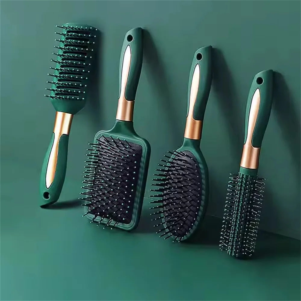 Hair Massage Air Cushioncomb Brush Scalp Hairbrush Detangle anti Static Salon SPA Hairdressing Styling Tool Oval Round