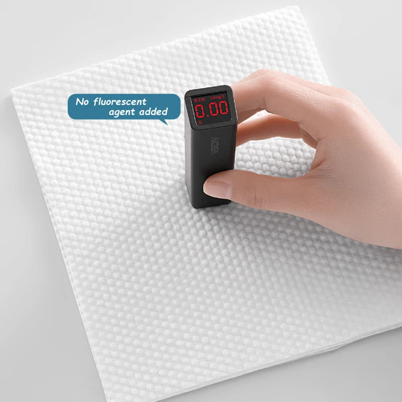 100PCS Disposable Thick 100% Cotton Face Towel Make up Soft Removing Wipes Dry Cleanser Towelettes for Skin Care