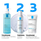 Toleriane Purifying Foaming Facial Cleanser, Oil Free Face Wash for Women & Men with Niacinamide + Ceramides, Pore Cleanser Safe for Sensitive Skin, Won’T Dry Out Skin, Soap Free