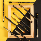 Eye Makeup Brushes 10Pcs Skull Printed Eyeshadow Makeup Brush Set Blending Concealer Eyebrow Eye Liners Premium Synthetic Eyeshadow Crease Brow Brush